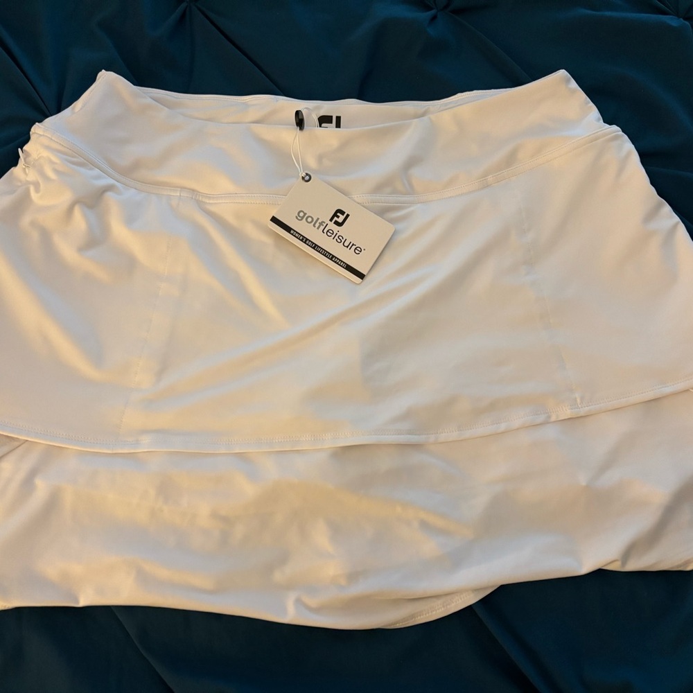 Footjoy Women's White Skort